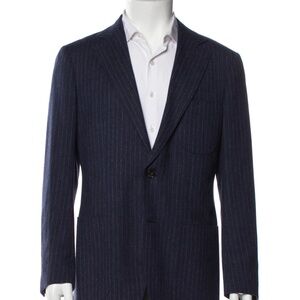 SuitSupply Blazer 40R Blue with Stripes